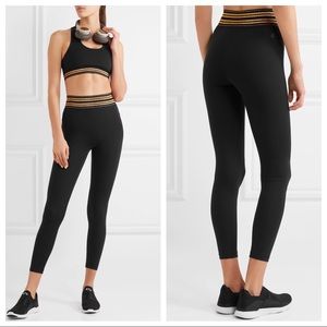 All Access Center Stage Metallic Stripe Leggings S